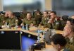 رئيس الأركان الإسرائيلي هرتسي هاليفي وعدد من قادة الجيش