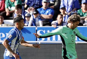 من مباراة أتليتيتكو مدريد وألافيس