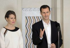 صورة تجمع أسماء الأسد إلى جانب زوجها بشار الاسد