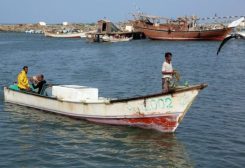 قوارب صيد في اليمن