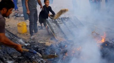 مجزرة إسرائيلية مروعة بحق نازحين غرب رفح جنوبي غزة