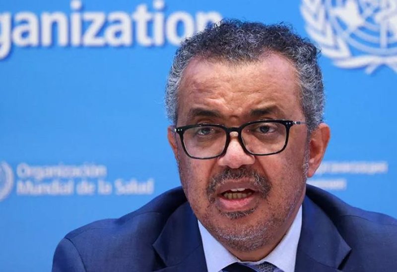 المدير العام لمنظمة الصحة العالمية تيدروس أدهانوم غيبرييسوس