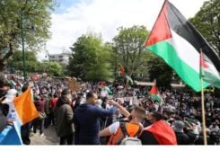 مظاهرات حاشدة في أيرلندا دعما لفلسطين