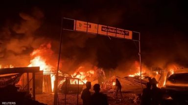 مجزرة إسرائيلية مروعة بحق نازحين غرب رفح جنوبي غزة - رويترز