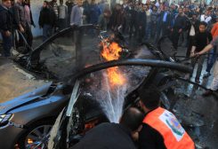 استهداف سيارة بغارة للاحتلال الإسرائيلي