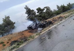 غارة إسرائيلية تستهدف سيارة قرب معبر المصنع بين لبنان وسوريا