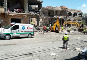 غارة إسرائيلية على ميس الجبل