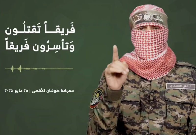 أبو عبيدة الناطق العسكري باسم كتائب القسام