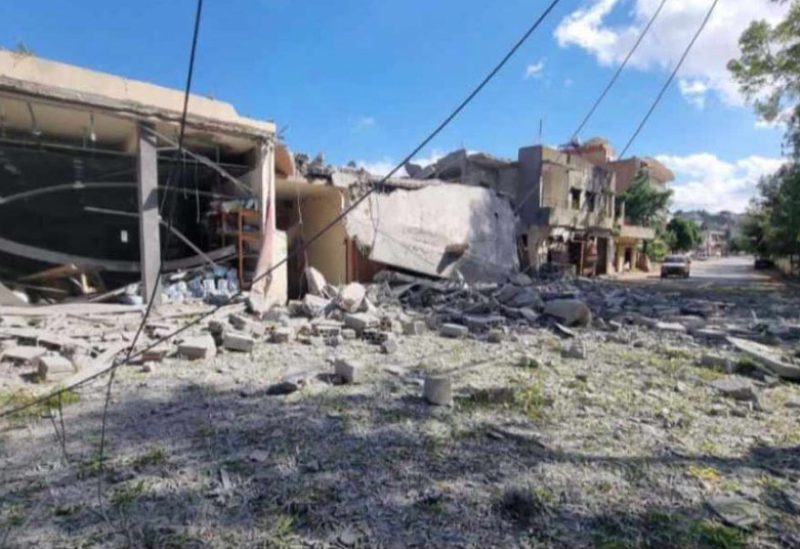غارة إسرائيلية على ميس الجبل بجنوب لبنان