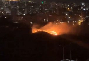 حريق هائل قرب منشآت النفط في طرابلس