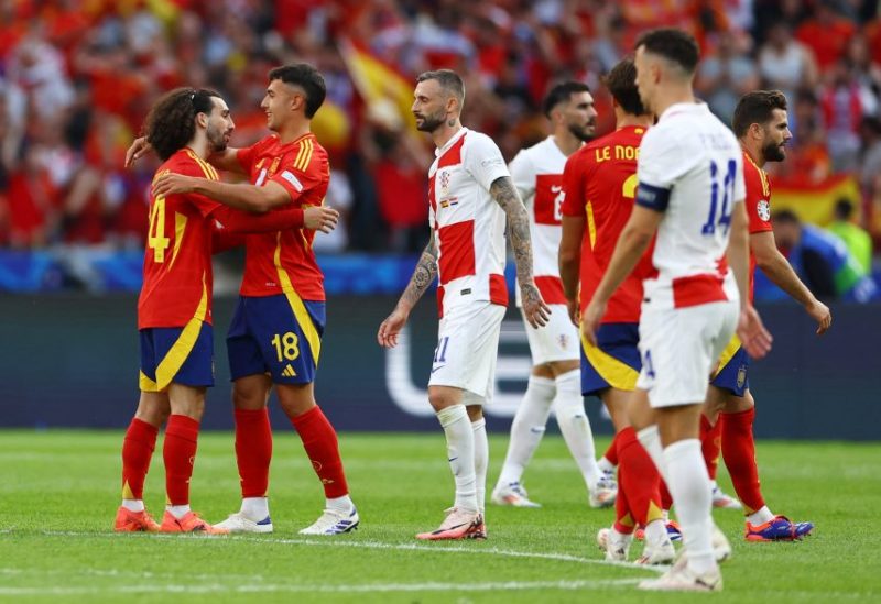 يورو 2024 - المجموعة الثانية - إسبانيا - كرواتيا (رويترز)