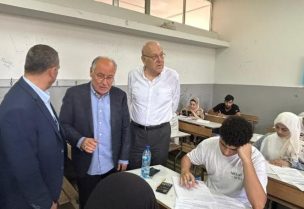 زيارة رئيس الحكومة نجيب ميقاتي ووزير التربية عباس الحلبي للجنوب