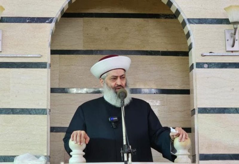 مفتي عكار الشيخ زيد محمد بكار زكريا