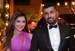محمد سامي وزوجته مي عمر