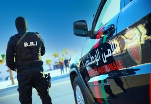 عنصر من الشرطة المغربية