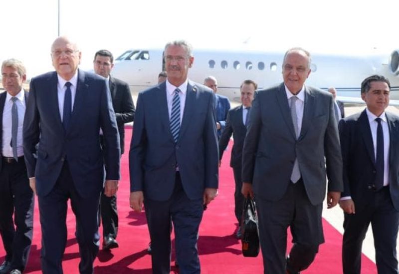 وصل رئيس الحكومة نجيب ميقاتي الى العراق