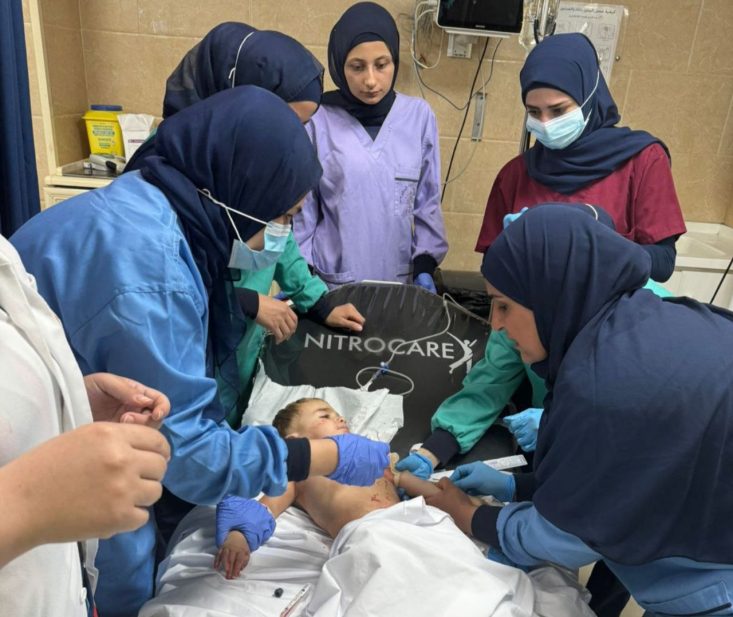 من العدوان الإسرائيلي على طريق ميس الجبل - شقرا 
