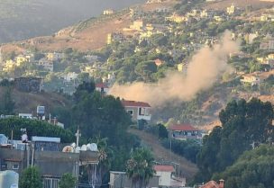 قصف على بلدة بلاط في جنوب لبنان