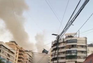 صورة من موقع الانفجار