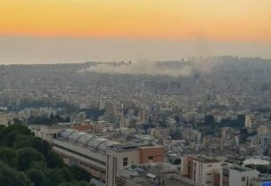 صورة من موقع الانفجار
