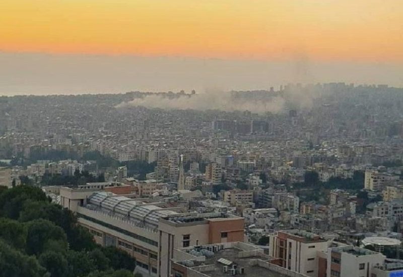 صورة من موقع الانفجار