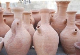 الماء بالفخارة