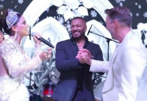 تامر حسني من حفل الزفاف