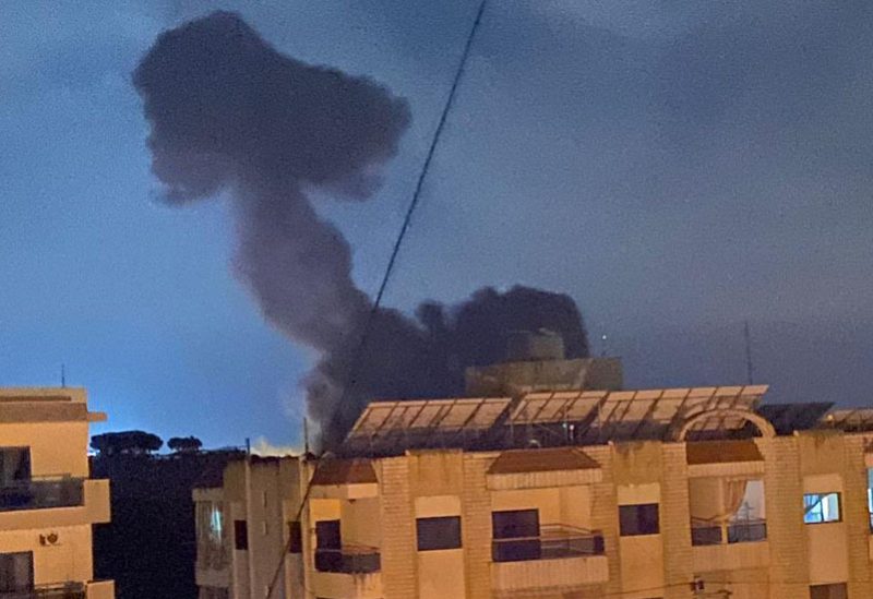 غارة إسرائيلية عنيفة تهز برج الشمالي قرب صور بجنوب لبنان