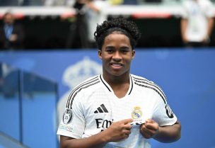 لاعب ريال مدريد "إندريك"