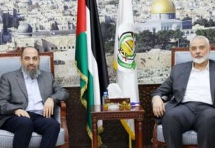إسماعيل هنية والشيخ محمد طقوش