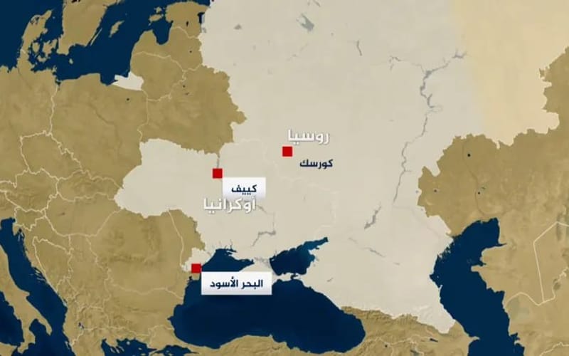 منطقة كورسك الحدودية بين روسيا وأوكرانيا (الجزيرة)