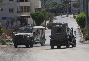 آليات الاحتلال الإسرائيلي في مخيم جنين