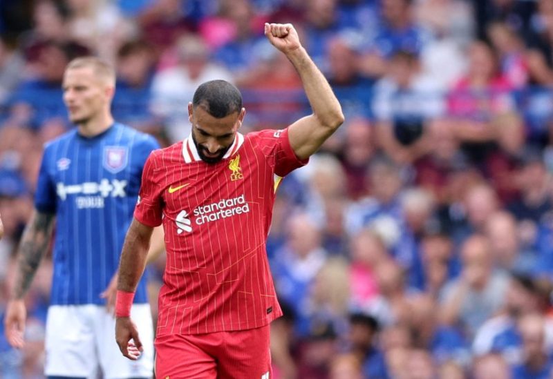 لاعب ليفربول محمد صلاح