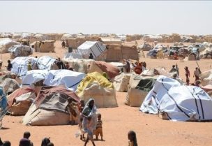 مخيم زمزم في السودان