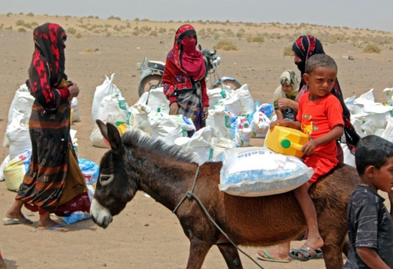برنامج الأغذية العالمي يوزع أغذية طارئة في اليمن