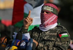 الناطق العسكري باسم كتائب عز الدين القسام أبو عبيدة