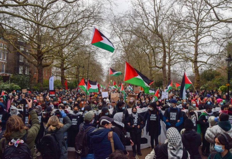 مؤيدون للفلسطينيين يستعدون للتظاهر في مؤتمر الحزب الديمقراطي