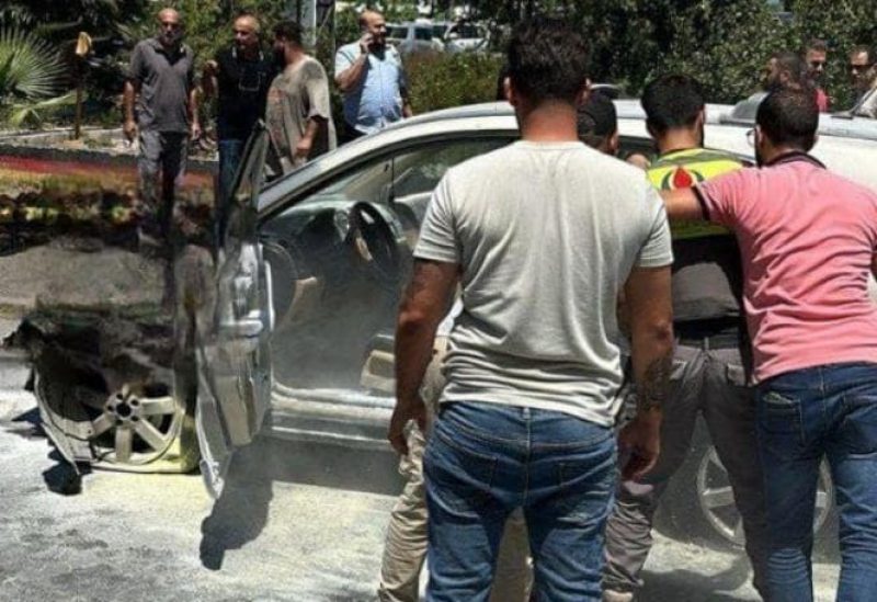 صورة من موقع الاستهداف في العباسية