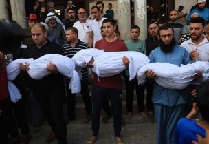 جثامين شهداء في قطاع غزة