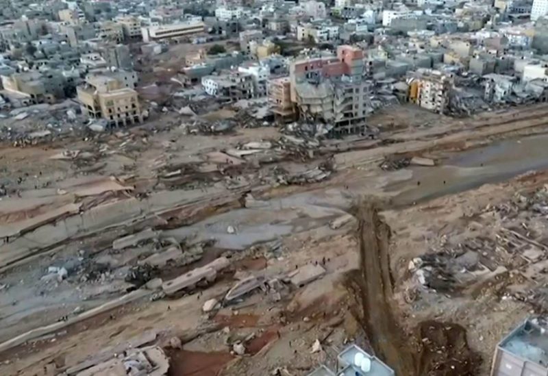 الفيضانات التي اجتاحت مدينة درنة الليبية