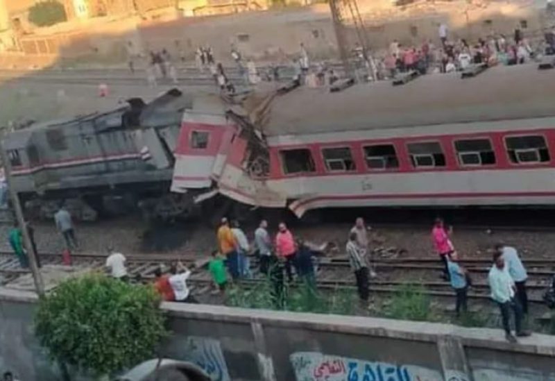 تصادم قطارين في مصر - وسائل التواصل الاجتماعي