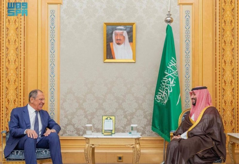 لافروف وولي عهد السعودية