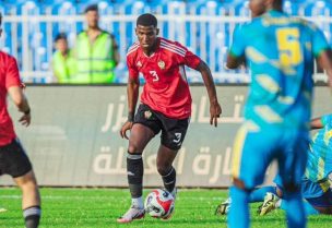 جانب من مواجهة منتخبي ليبيا ورواندا (الشرق الأوسط)