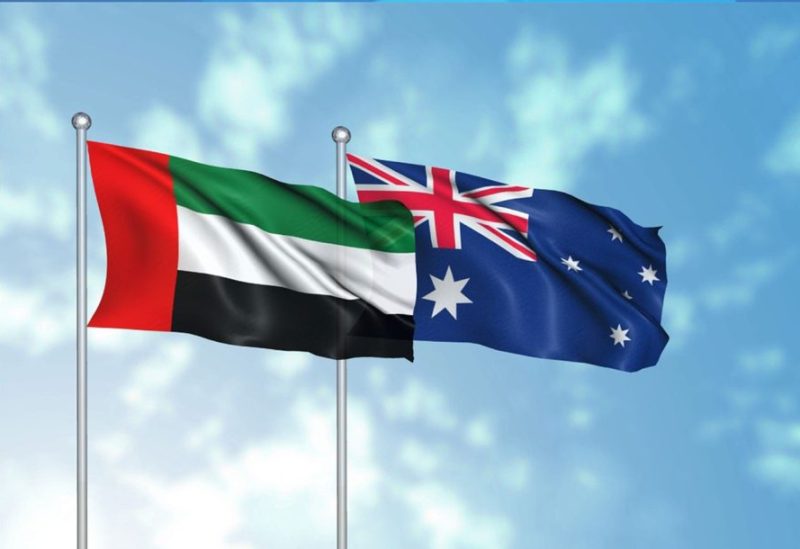 علم أستراليا والإمارات