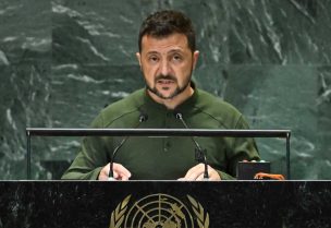 الرئيس الأوكراني فولوديمير زيلينسكي