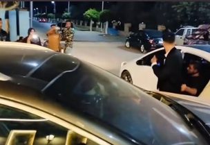 مشهد من فيديو خطف عريس الدقهلية في مصر