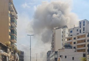 غارة إسرائيلية عند مدخل الضاحية الجنوبية
