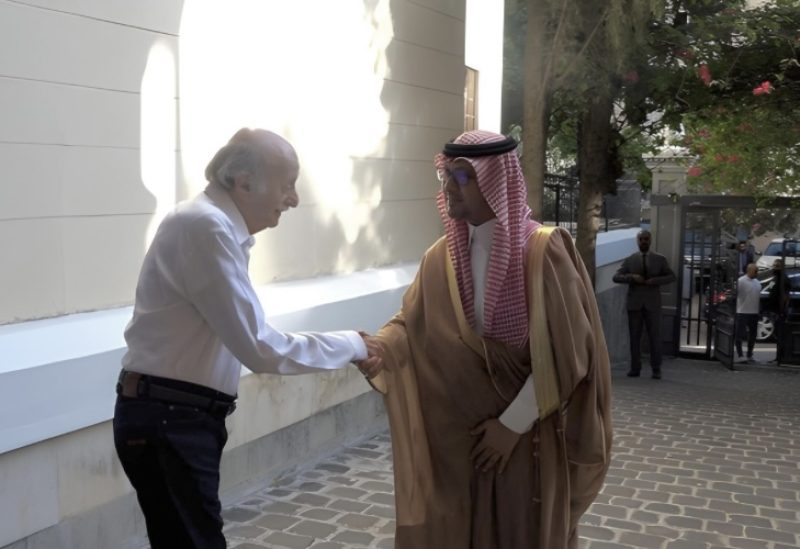 جنبلاط إستقبل السفير السعودي