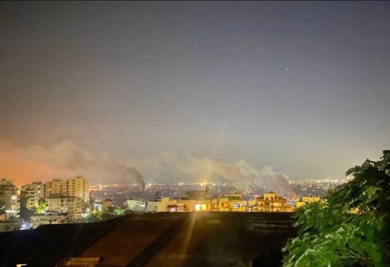 إسرائيل تضرب مبان لحزب الله بالضاحية الجنوبية