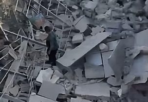 غارة إسرائيلية على عين الدلب في صيدا